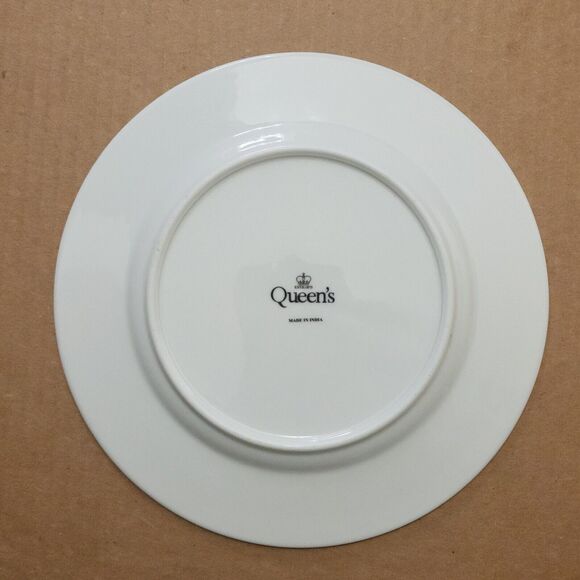 Queen's Porcelain Plate and Bowl Set for Boys White Blue Boys' Toys Pattern - Picture 3 of 5